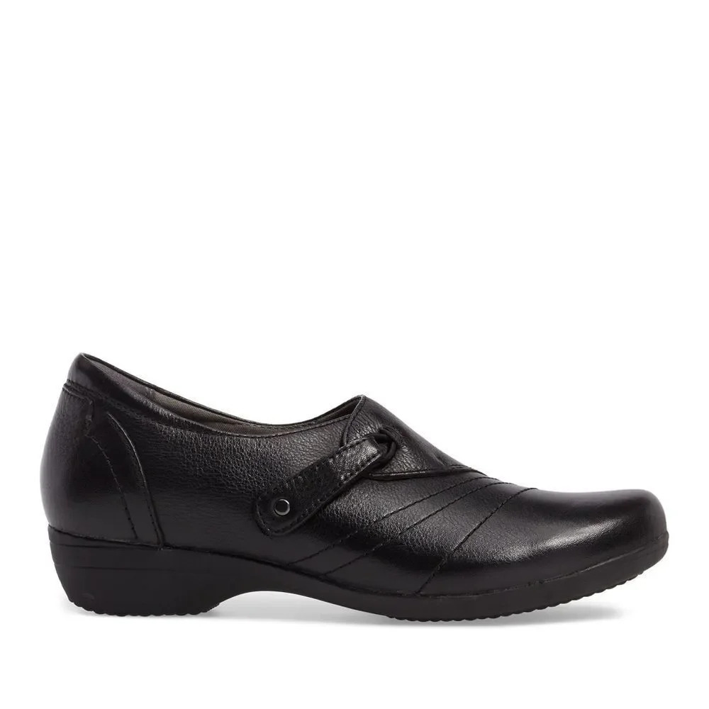 Dansko Franny Leather Hidden Stretch Slip On Loafer